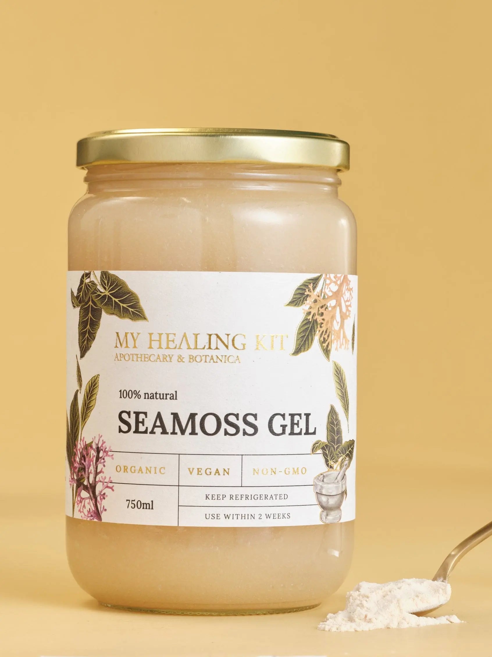 "Acidic baobab gel with antioxidants."