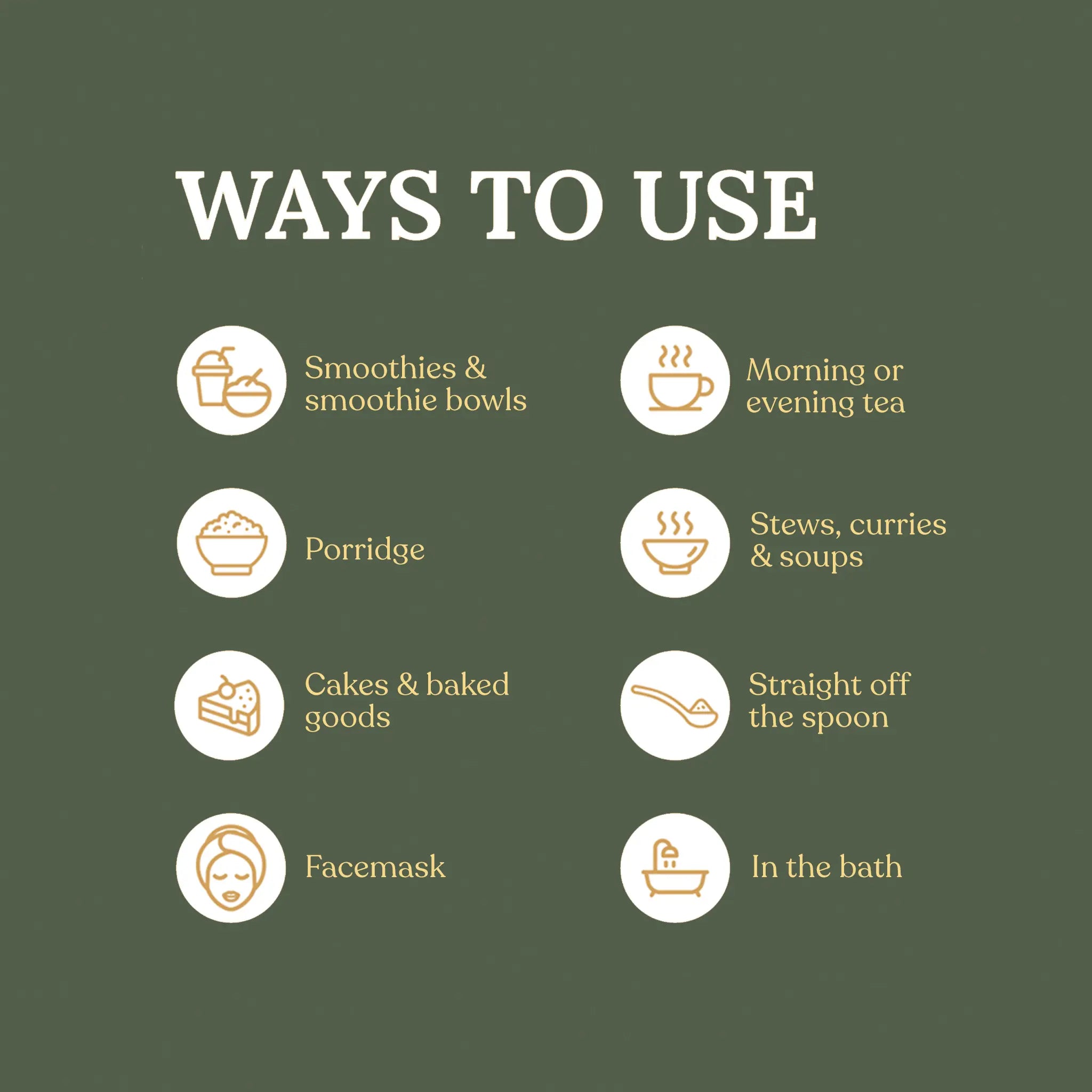 Ways to use Sea Moss Gel