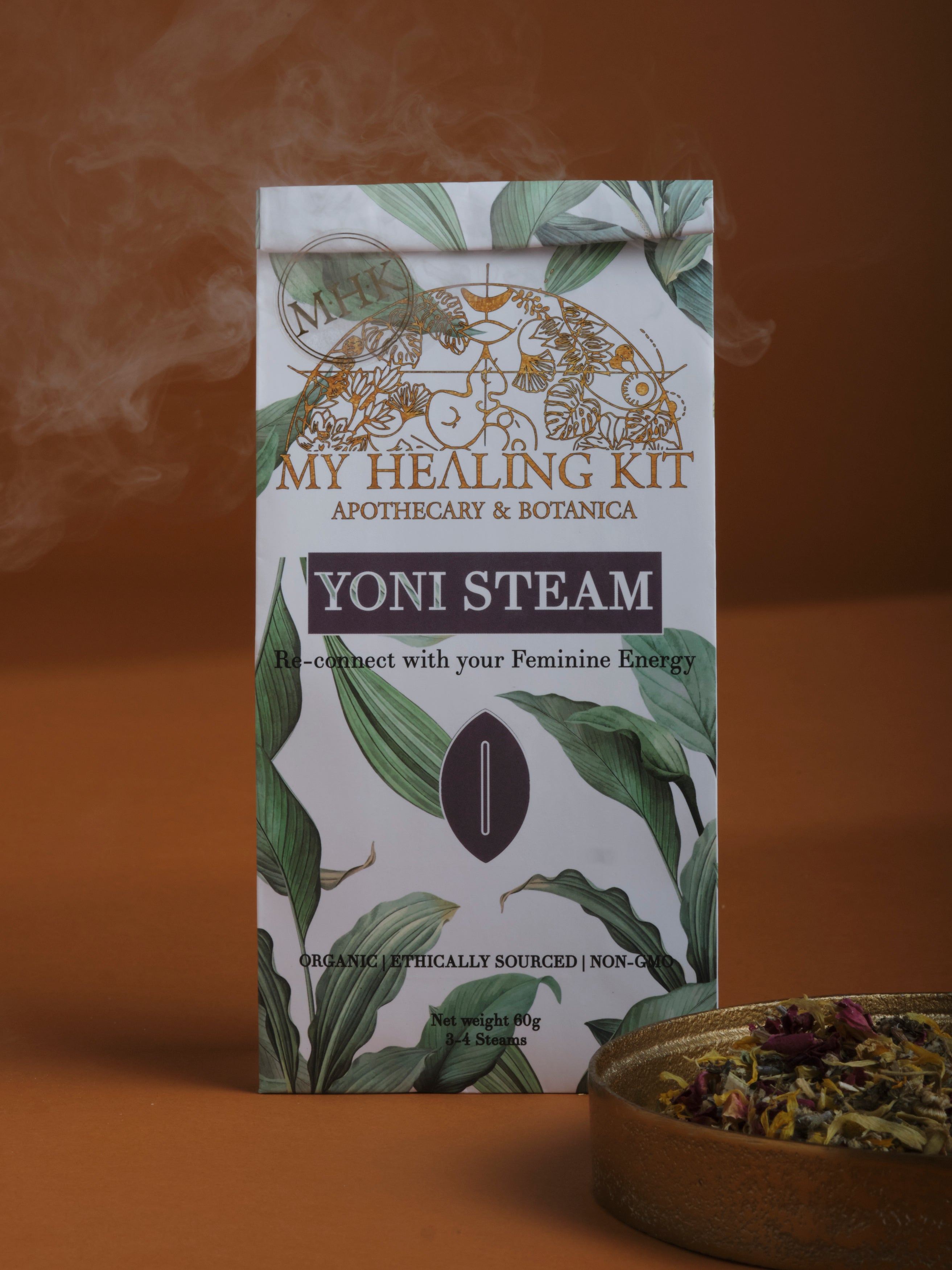a tranquil setting for yoni steaming, a traditional wellness technique meant to enhance relaxation and good health in women.